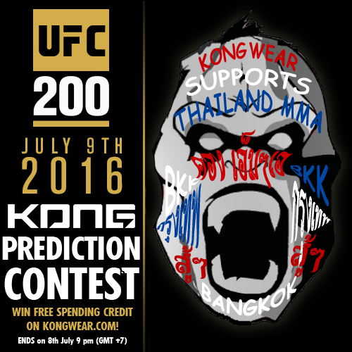 KONG's UFC 200 prediction contest, predict and win!